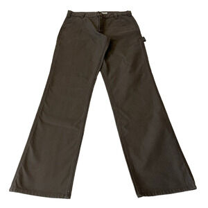 Carhartt Men's Rugged Flex Relaxed Fit Duck Utility Work Pant Gray 33x36 NEW